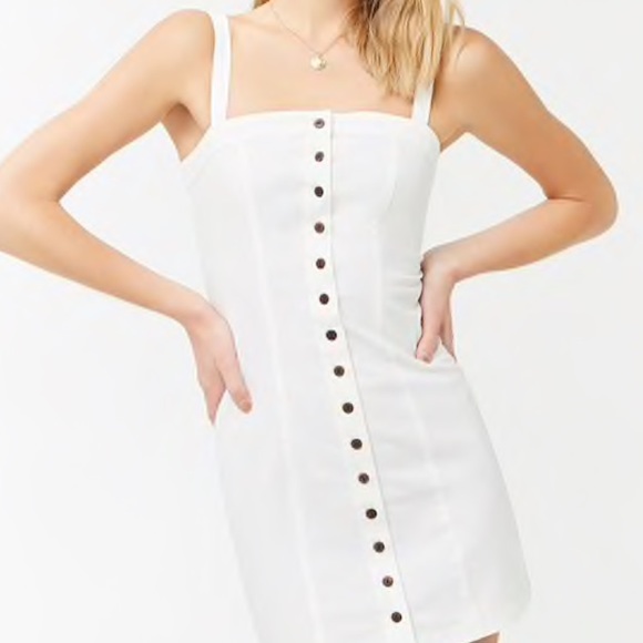 PINK Button Down Dress NWT - Picture 2 of 7